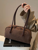 Borsa a spalla retro opaca borsa cuscino casual