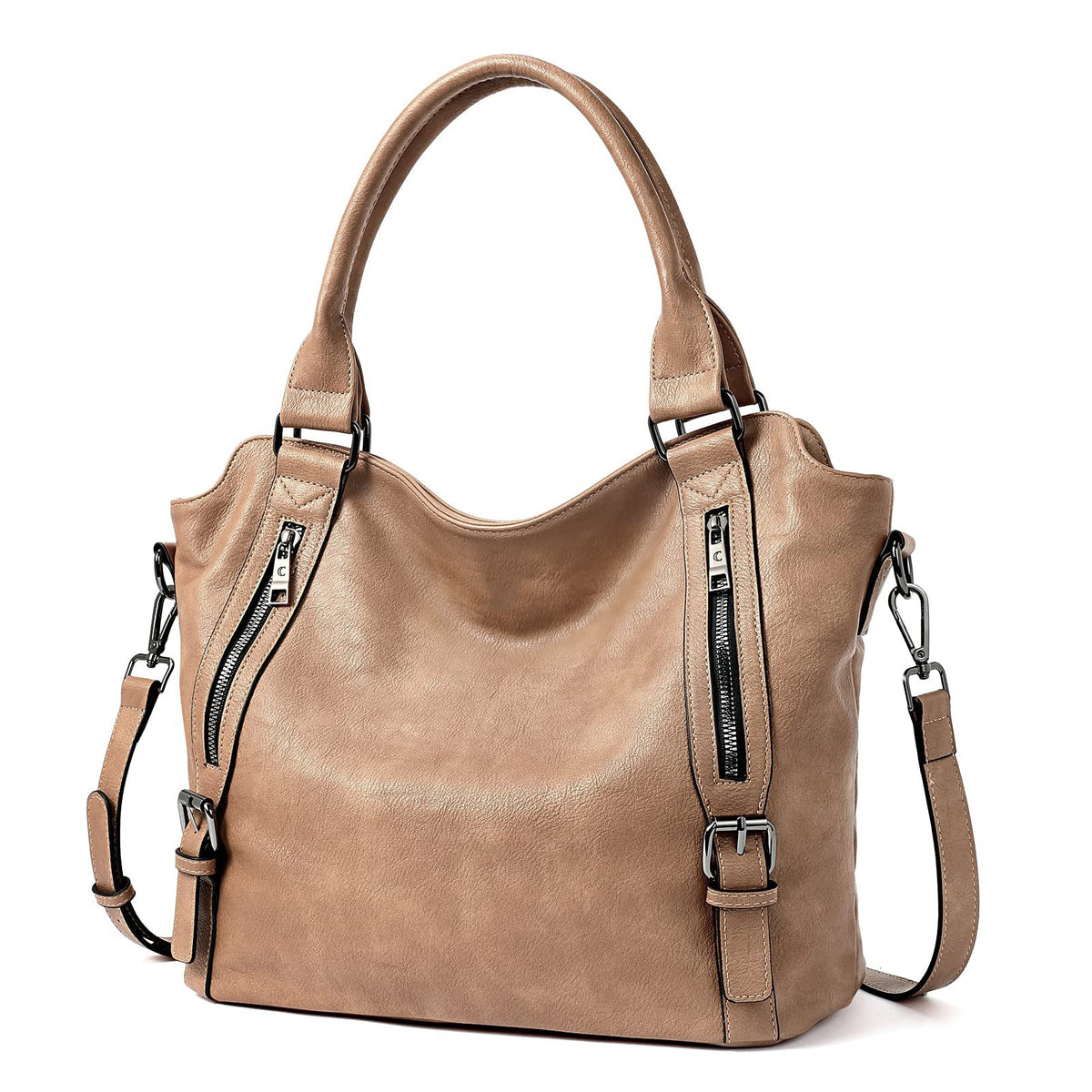 Borsa a tracolla grande capacità in stile retro