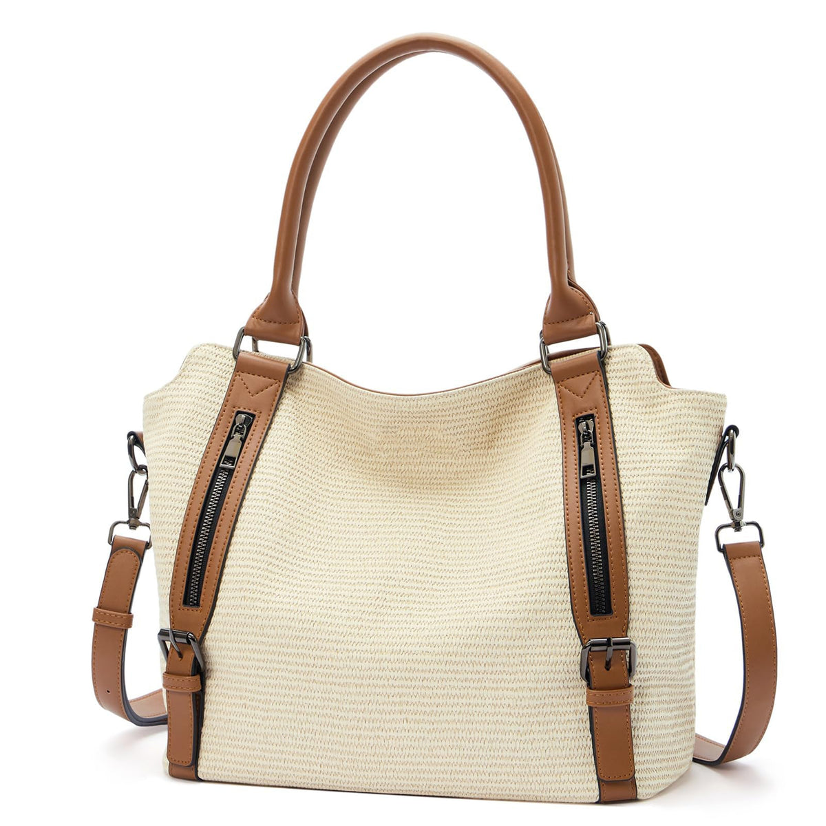 Borsa a tracolla grande capacità in stile retro