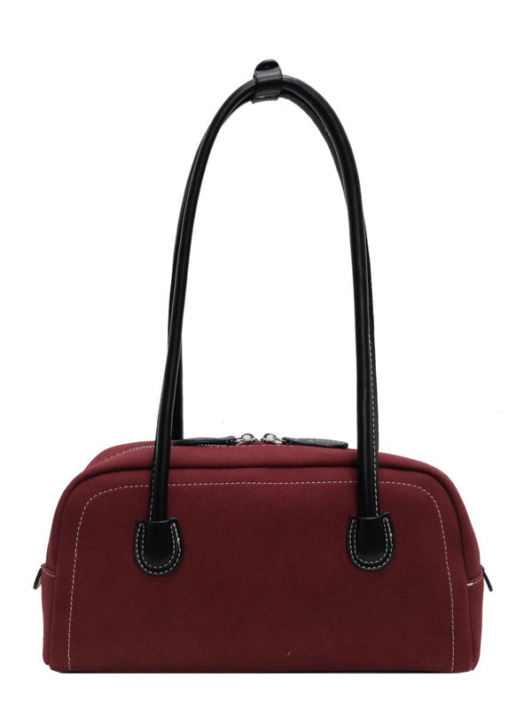 Borsa a spalla retro opaca borsa cuscino casual