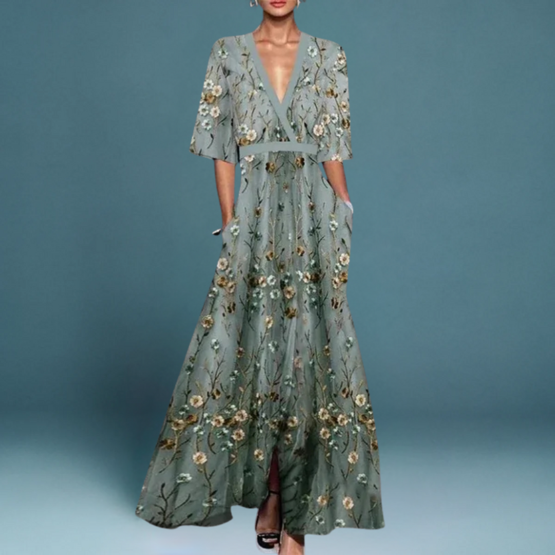 VALERIA – ABITO MAXI ELEGANTE