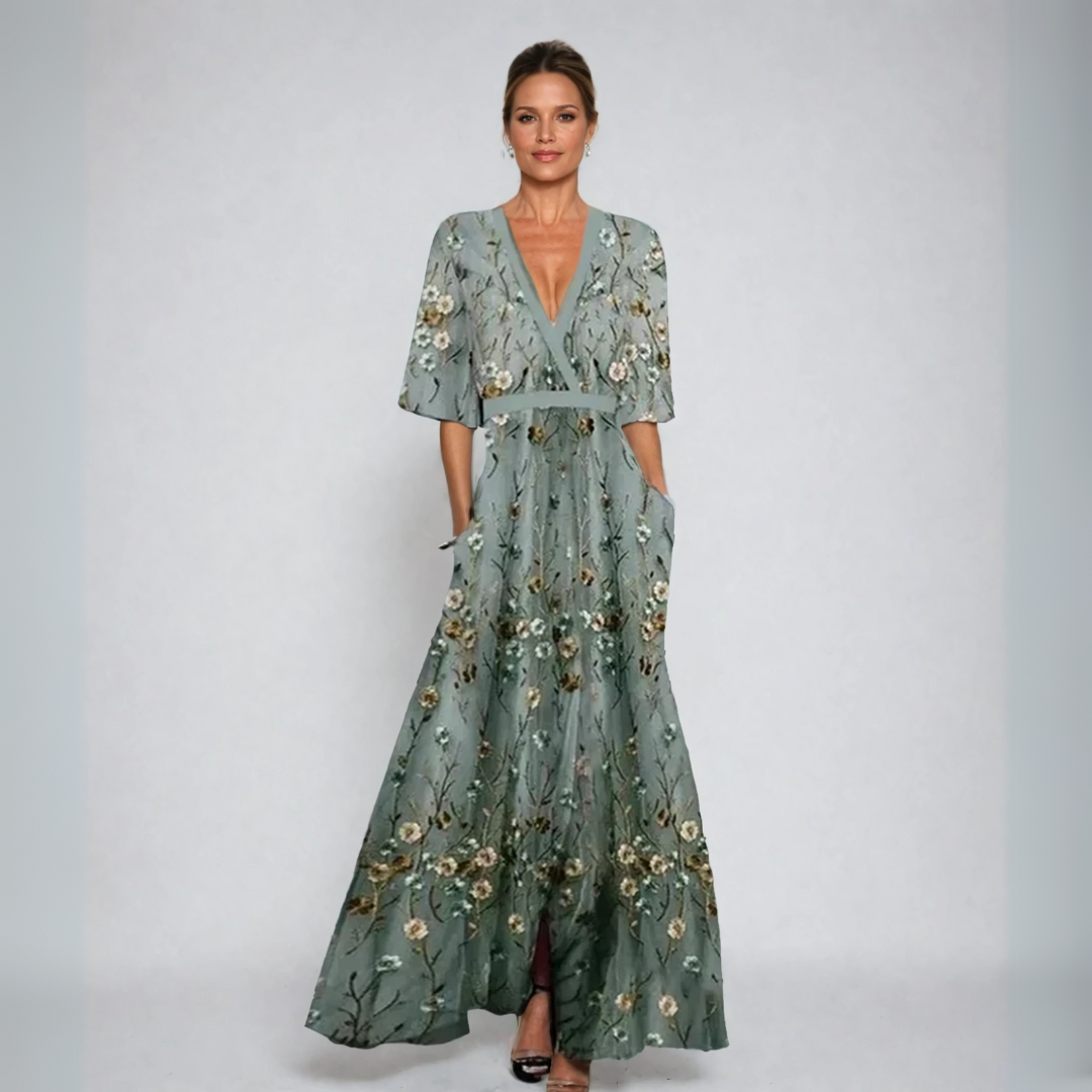 VALERIA – ABITO MAXI ELEGANTE