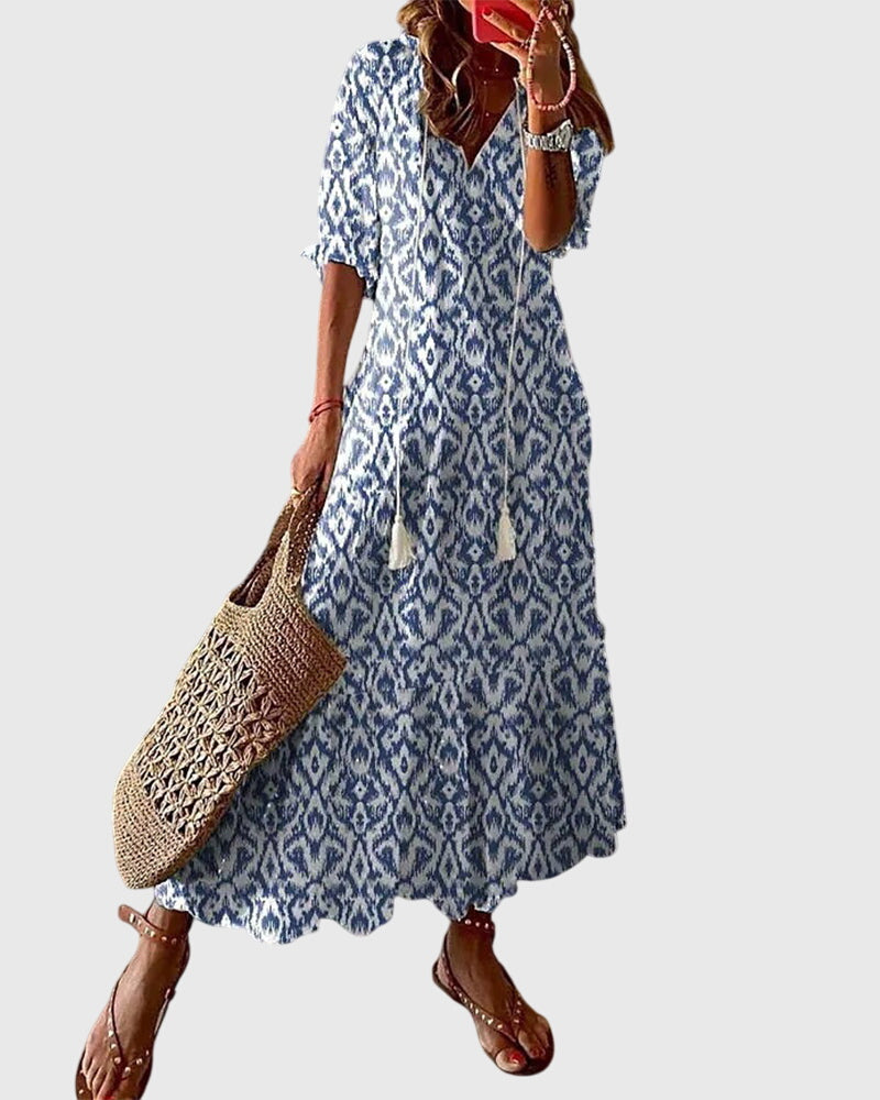 Amalia™ | Vestito Estivo Boho Vintage