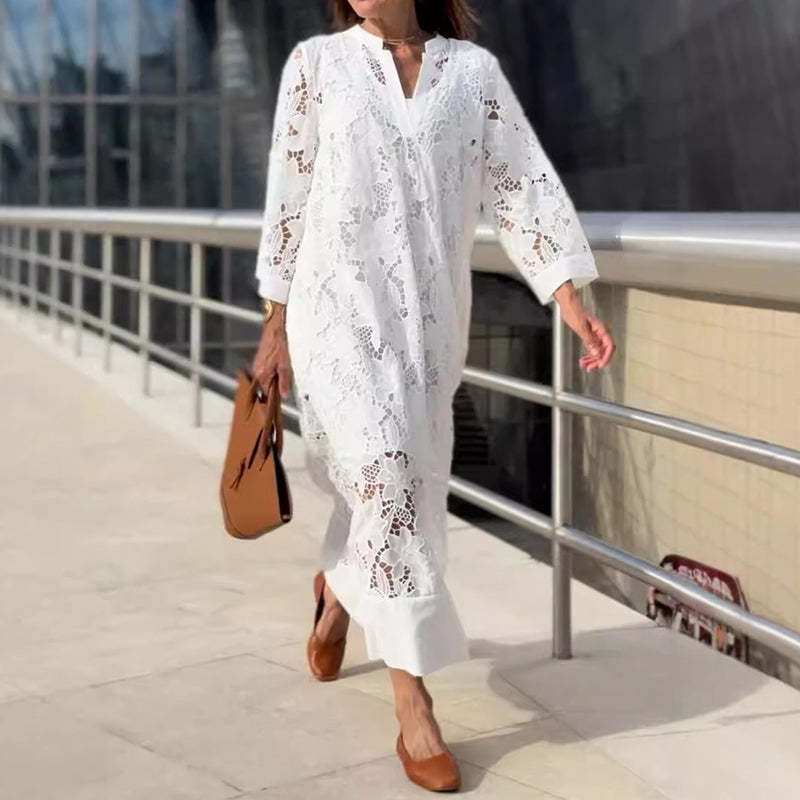 Audrey™ | Abito in Pizzo Comodo