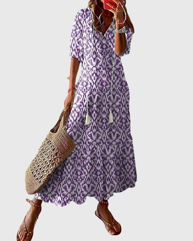 Amalia™ | Vestito Estivo Boho Vintage