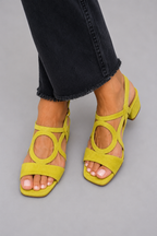 Cedra | Sandali con tacco geometrico