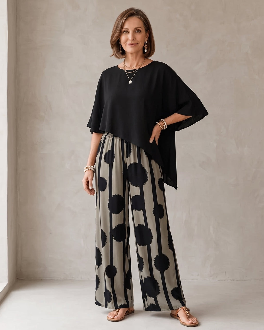Lucrezia | Completo fluido a due pezzi