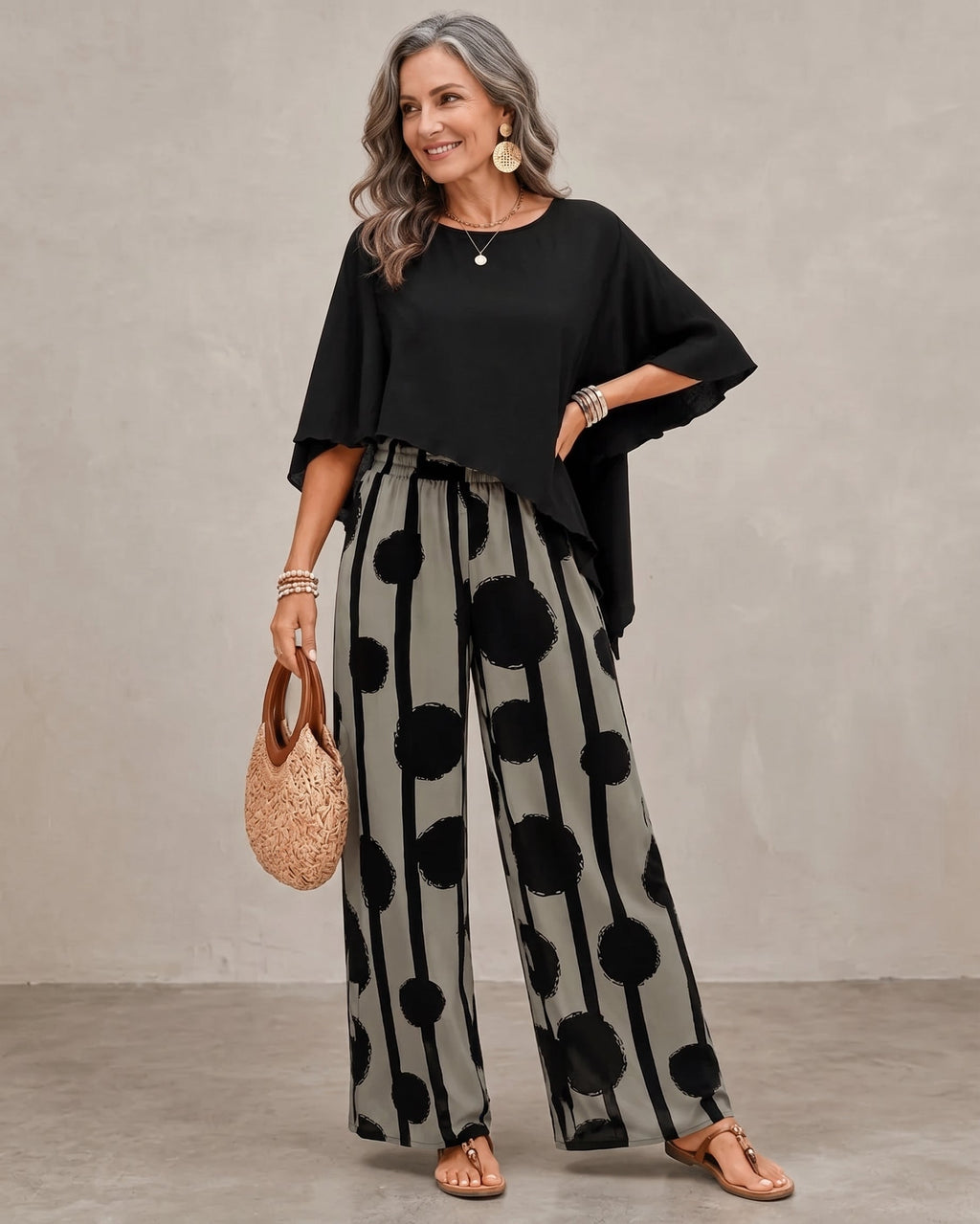 Lucrezia | Completo fluido a due pezzi