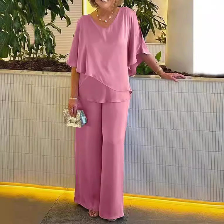 Martha™ | Set comodo con pantaloni larghi