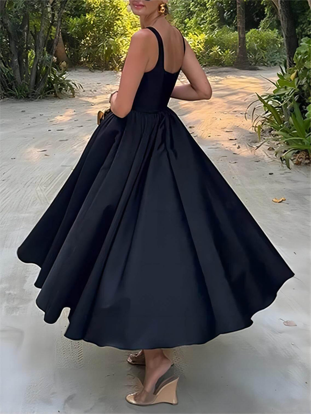 Abito Mixi Senza Spalline Elegante e Stiloso