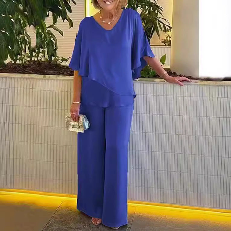 Martha™ | Set comodo con pantaloni larghi