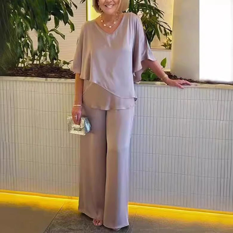 Martha™ | Set comodo con pantaloni larghi