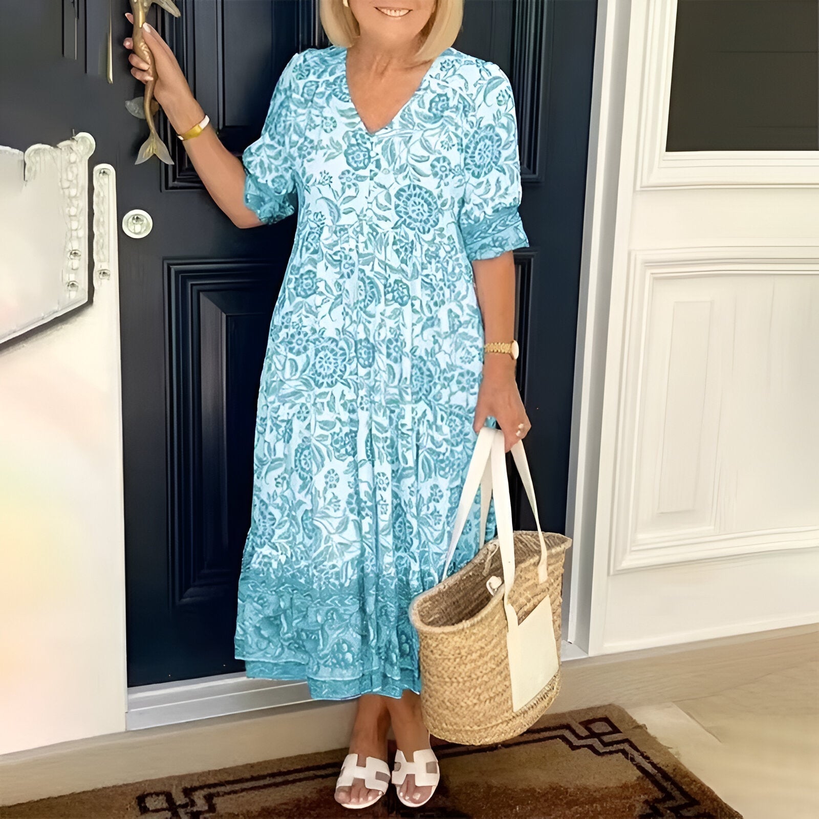 Rosetta™ | Abito Bohemien a V