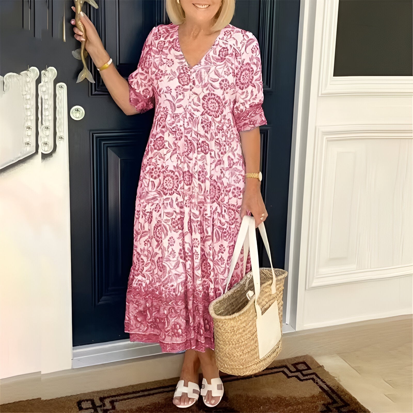 Rosetta™ | Abito Bohemien a V