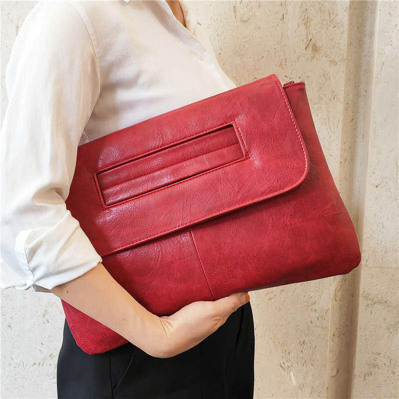 Borsa a tracolla con frizione magnetica di grande capacità per il commuting
