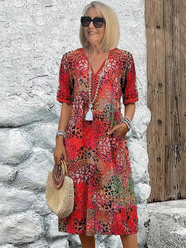 Maya™ | Vestito Midi Vivace