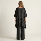 Alessia | Set in Cotone-Lino a Due Pezzi a Righe 5 colori