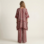 Alessia | Set in Cotone-Lino a Due Pezzi a Righe 5 colori