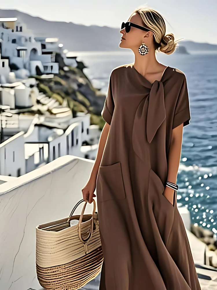 Ella™ | Abito Elegante con Tasche