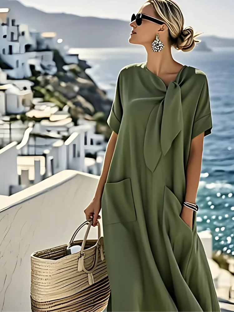 Ella™ | Abito Elegante con Tasche