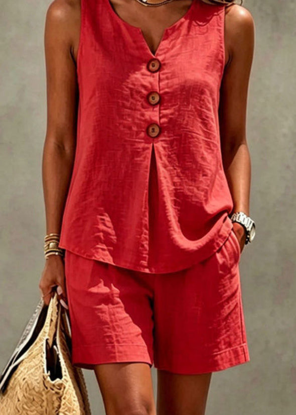 Solana | Completo con Camicia e Pantaloncini