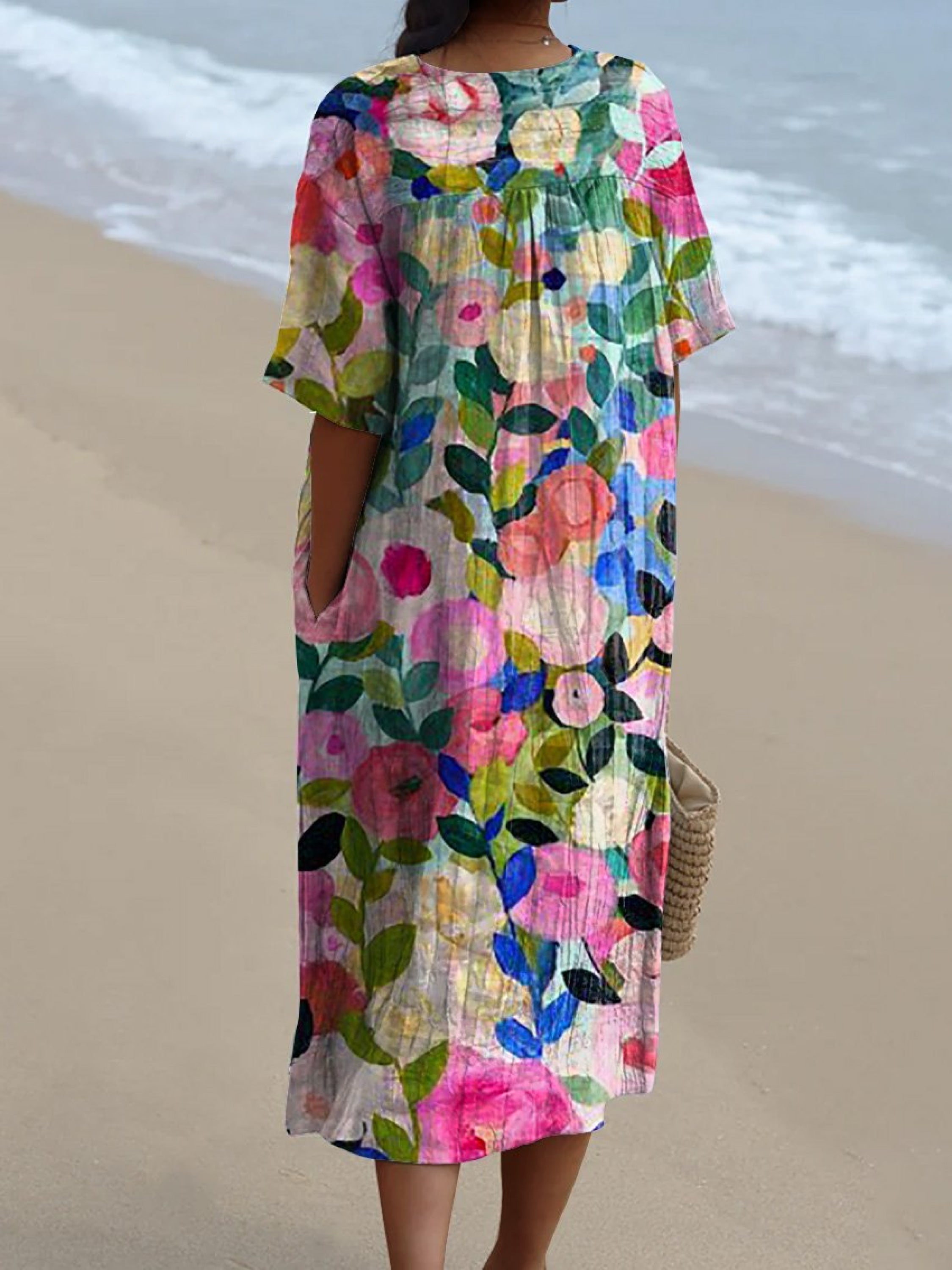 Bente™ | Vestito Vintage a Fiori